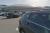 Véhicule VTC privé stationné à l'aéroport Bastia Poretta suite à un transfert depuis Conca (GR20 Sud Corse)