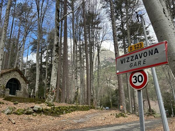 Vista del puerto de Vizzavona durante un traslado VTC privado a Calenzana (GR20 Córcega del Norte)